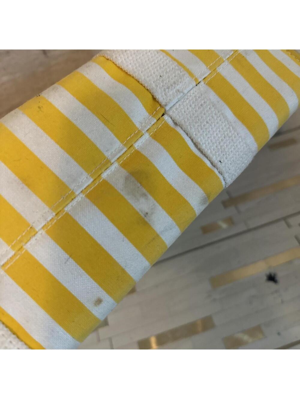 Giorgio Beverly Hills Canvas Vintage Striped Tote Bag - Picture 7 of 15